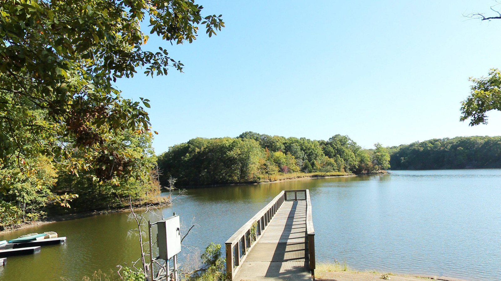 Recorded view from Village Creek State Park — Lake Austell PWC access