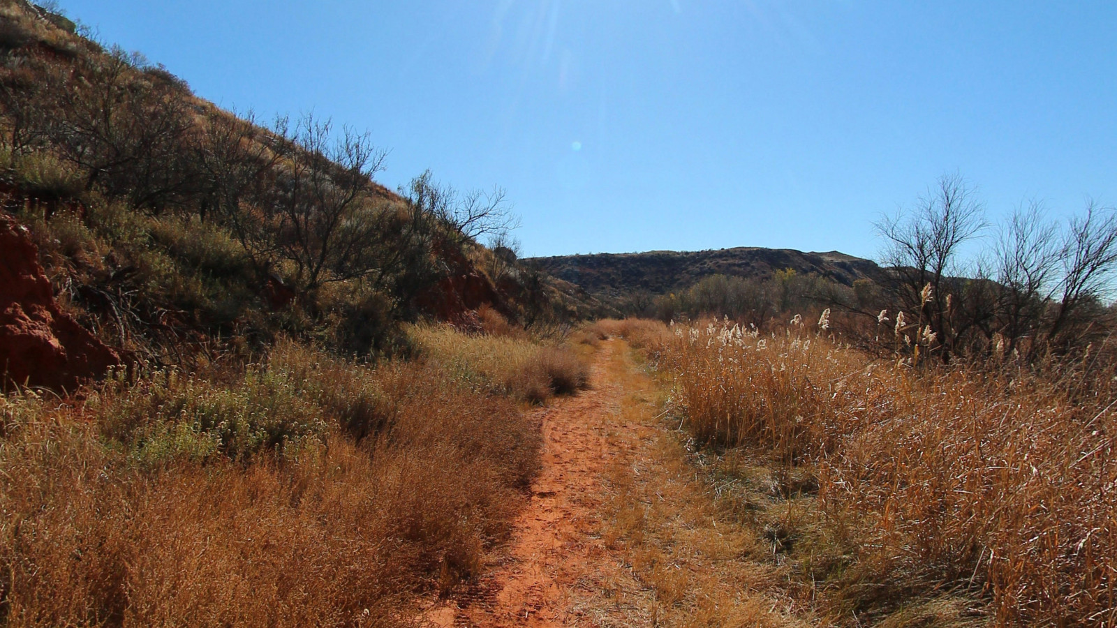 Recorded view from Texas Panhandle — Mullinaw Flats Trail