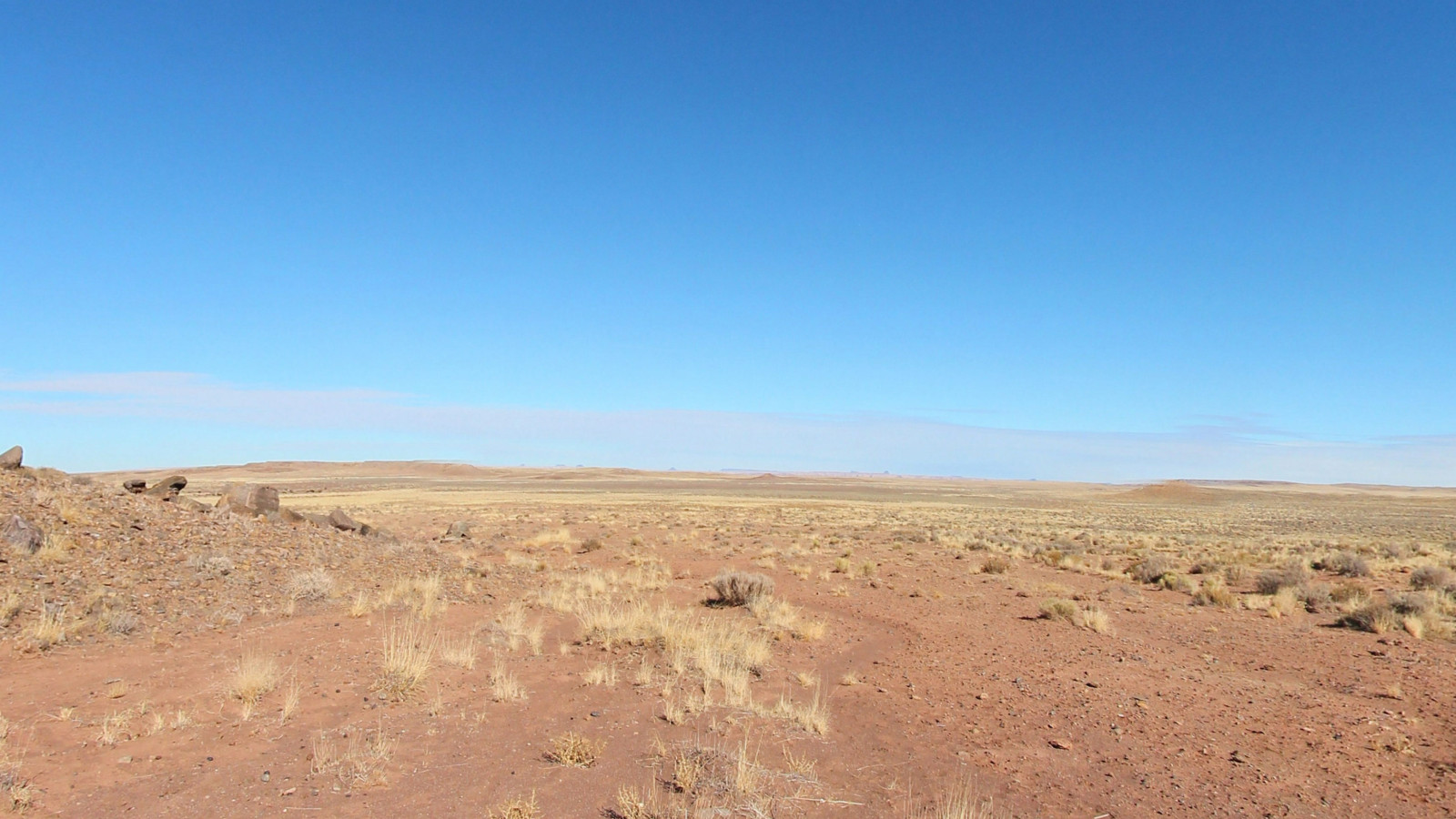 Recorded view from Homolovi State Park — Tsu'vö Trail