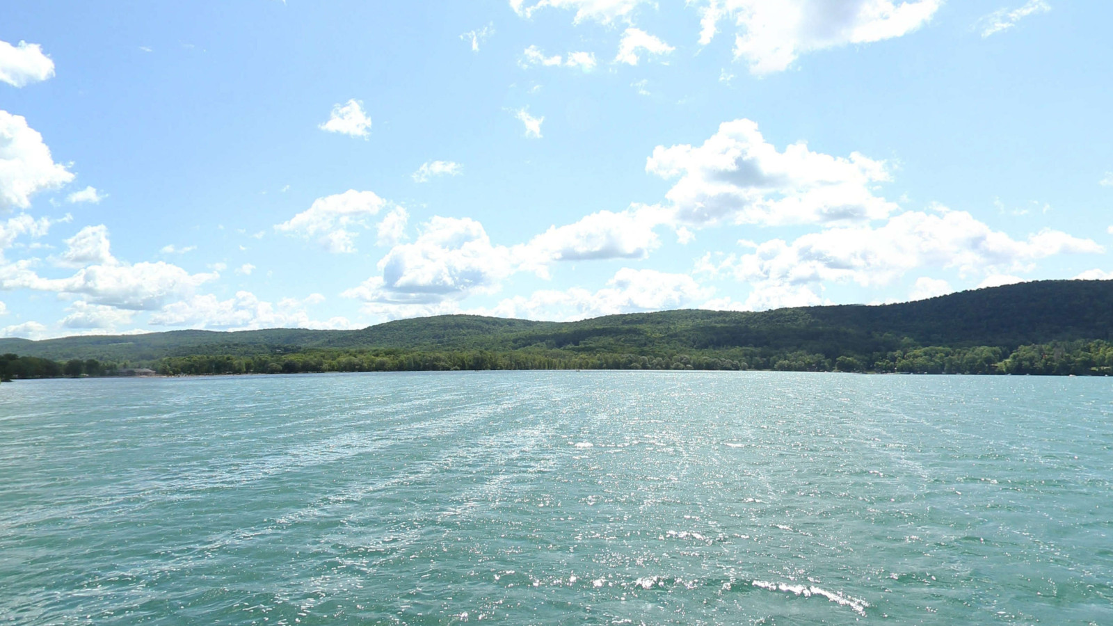 Recorded view from Otsego Lake — Otsego Lake