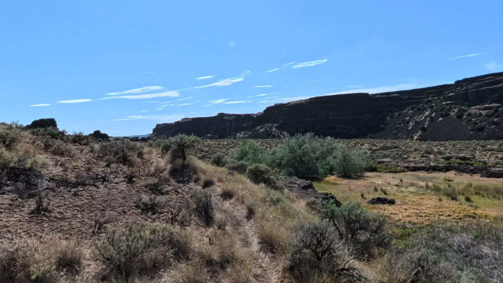 Recorded view from Ice Age Floods National Geologic Trail — Umatilla Rock Trail