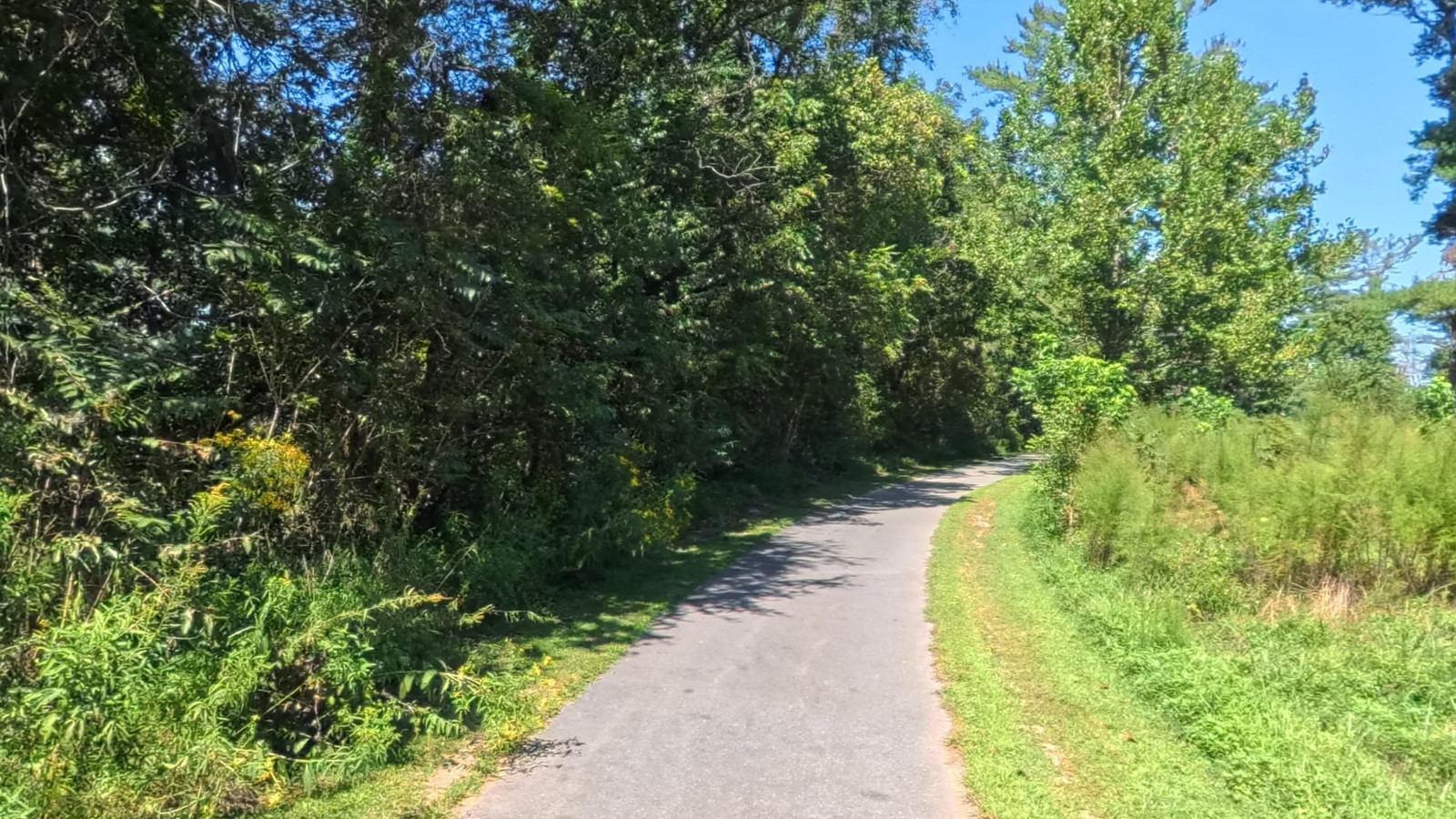 Recorded view from Overmountain Victory Trail — Catawaba River Greenway