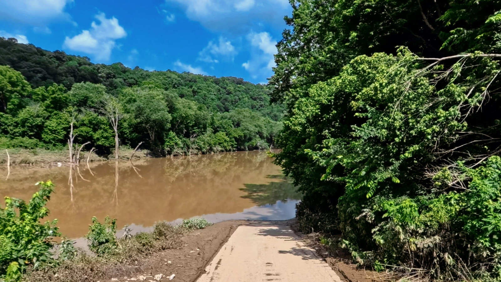 Recorded view from Kentucky River — Steeles Branch