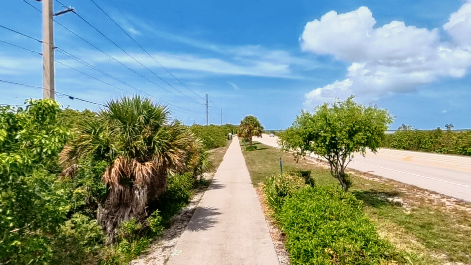 Recorded view from Florida Keys Overseas Heritage Trail — Big Pine Key to Key West