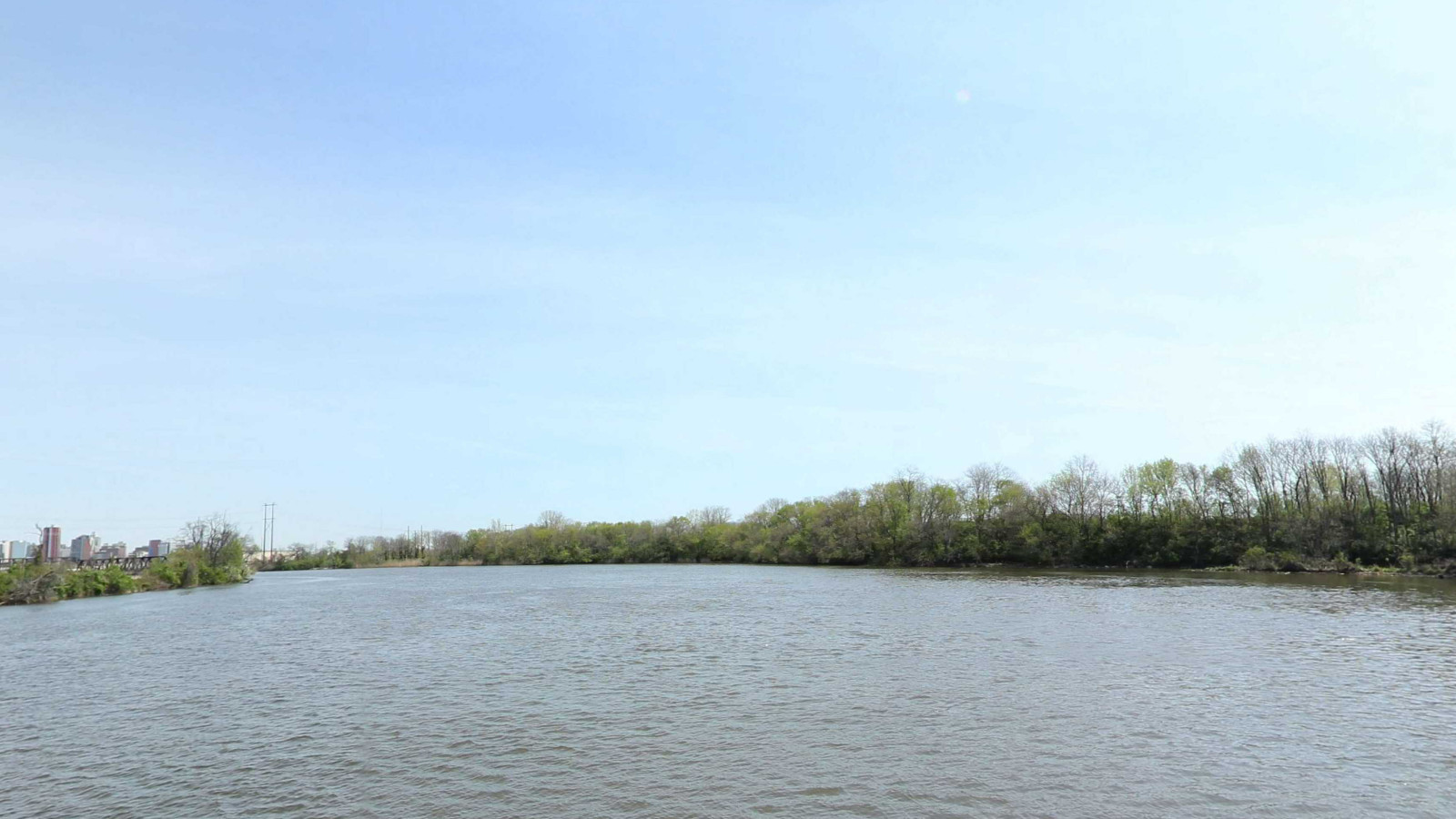 Recorded view from Christina River — Christina River