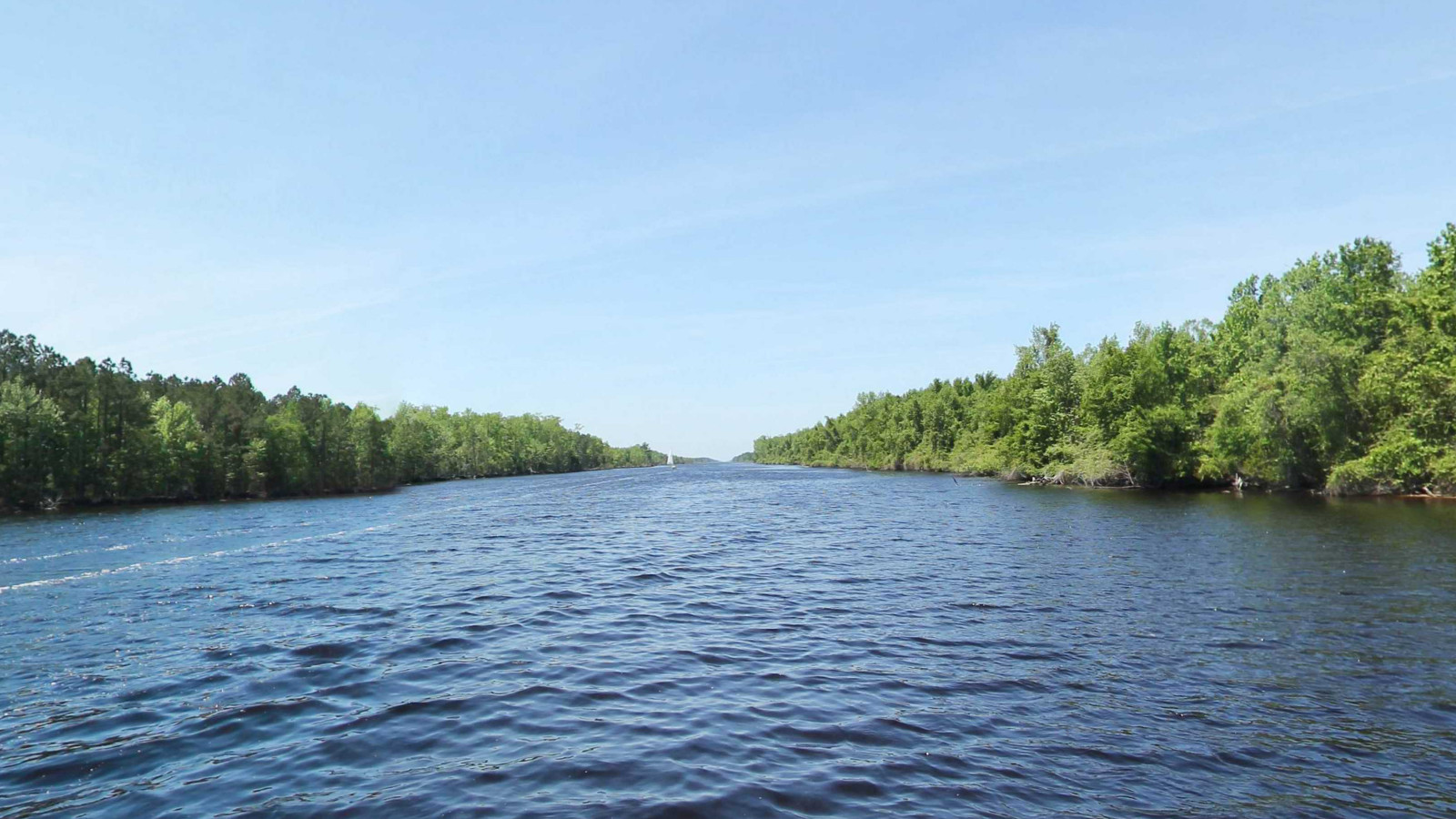 Recorded view from Atlantic Intracoastal Waterway — Pungo | Alligator River Canal