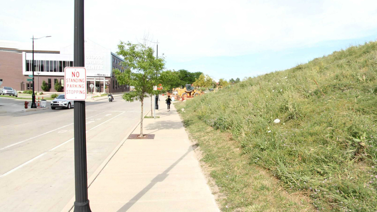 Recorded view from Detroit RiverWalk & Dequindre Cut — Detroit Riverwalk