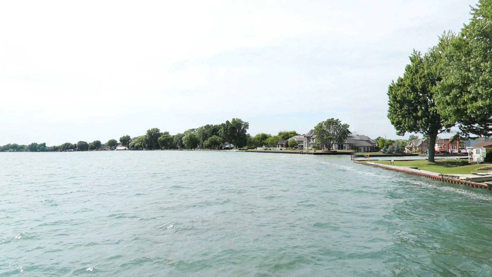 Recorded view from Lake St. Clair Water Trail — Lake St. Clair Water Trail_Anchor Bay
