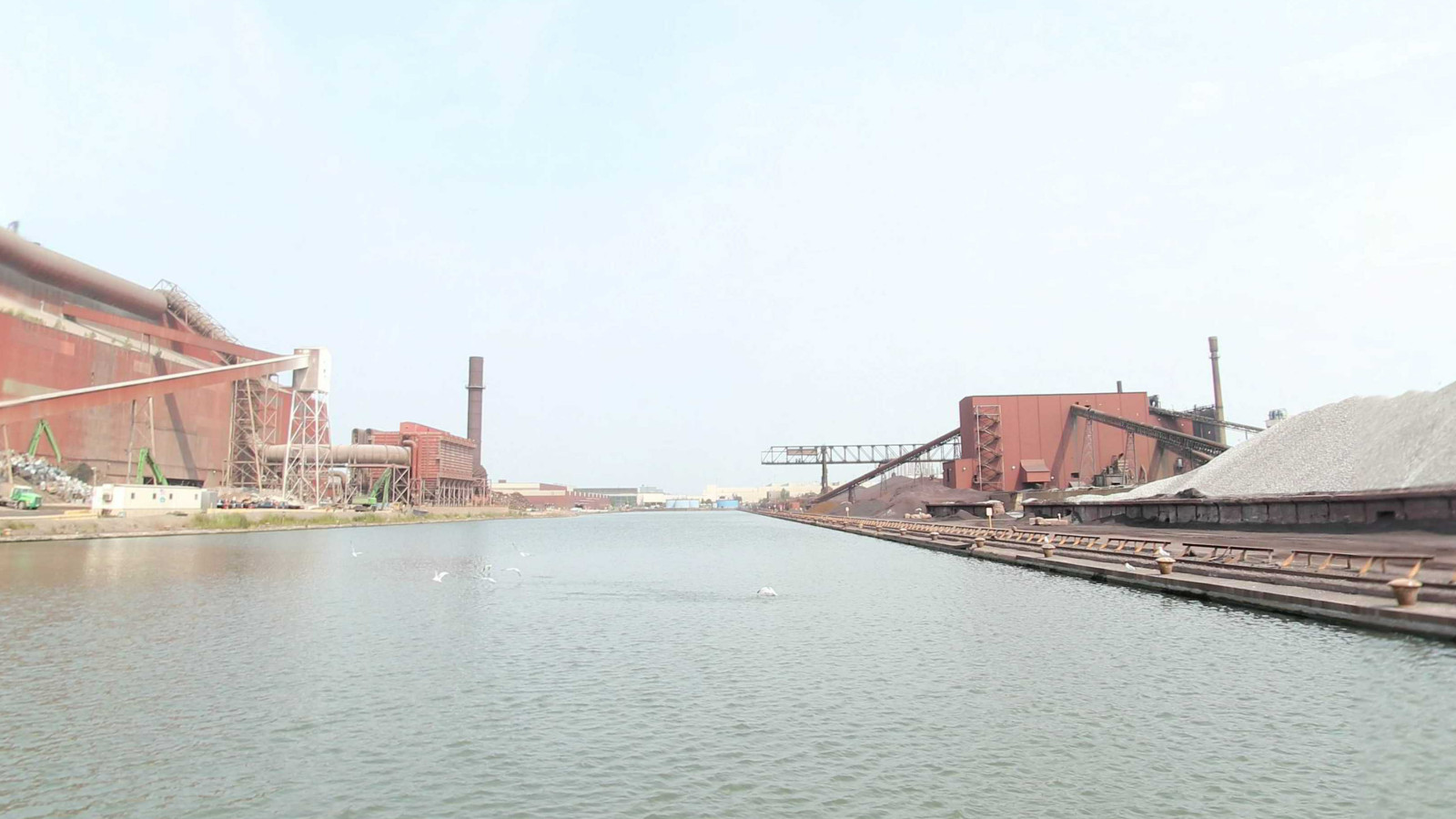 Recorded view from Rouge River Water Trail — Rouge River Water Trail_Lower Rouge River Industrial Route · Detroit, MI