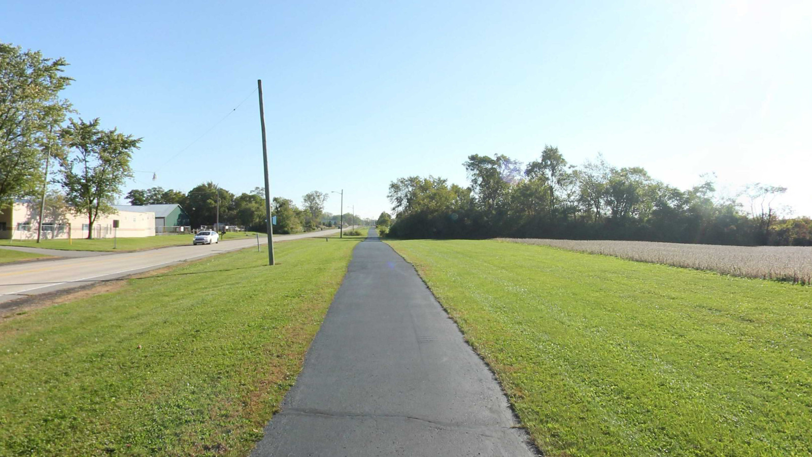 Recorded view from Downriver Linked Greenways — HCMA East-West Connector