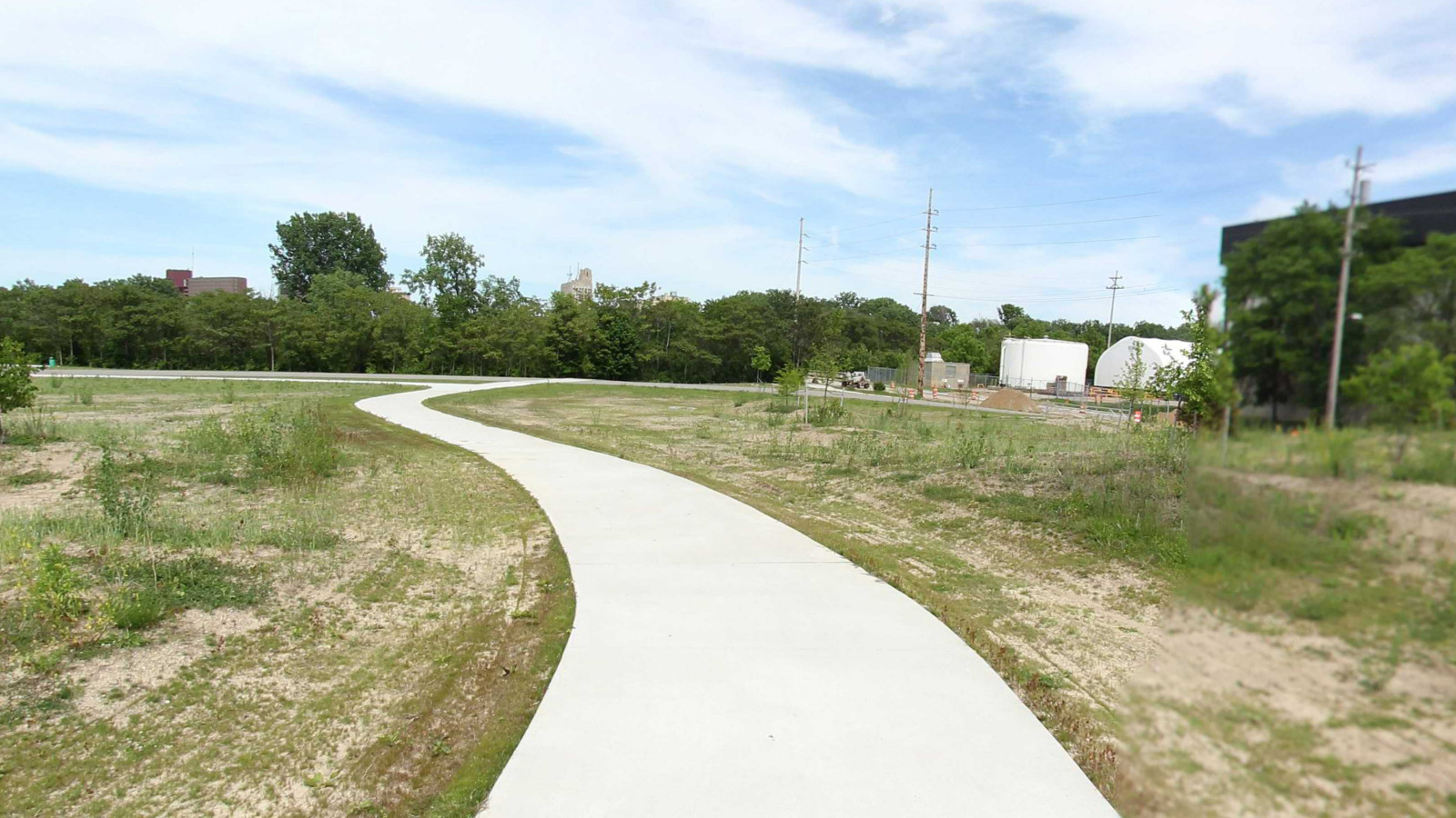 Recorded view from Chevy Commons — Genesee Valley Trail: Chevy Commons to Stevenson Street