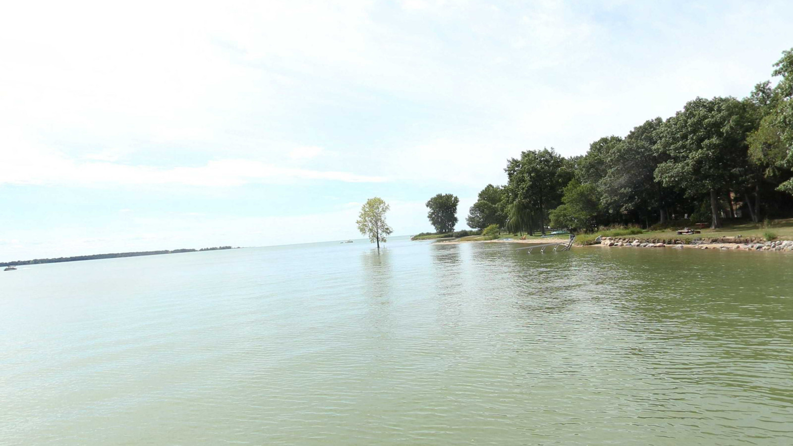 Recorded view from Lake Huron — Wild Fowl Bay