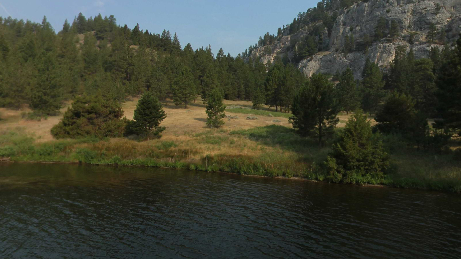 Recorded view from Gates of the Mountains — Missouri River Left