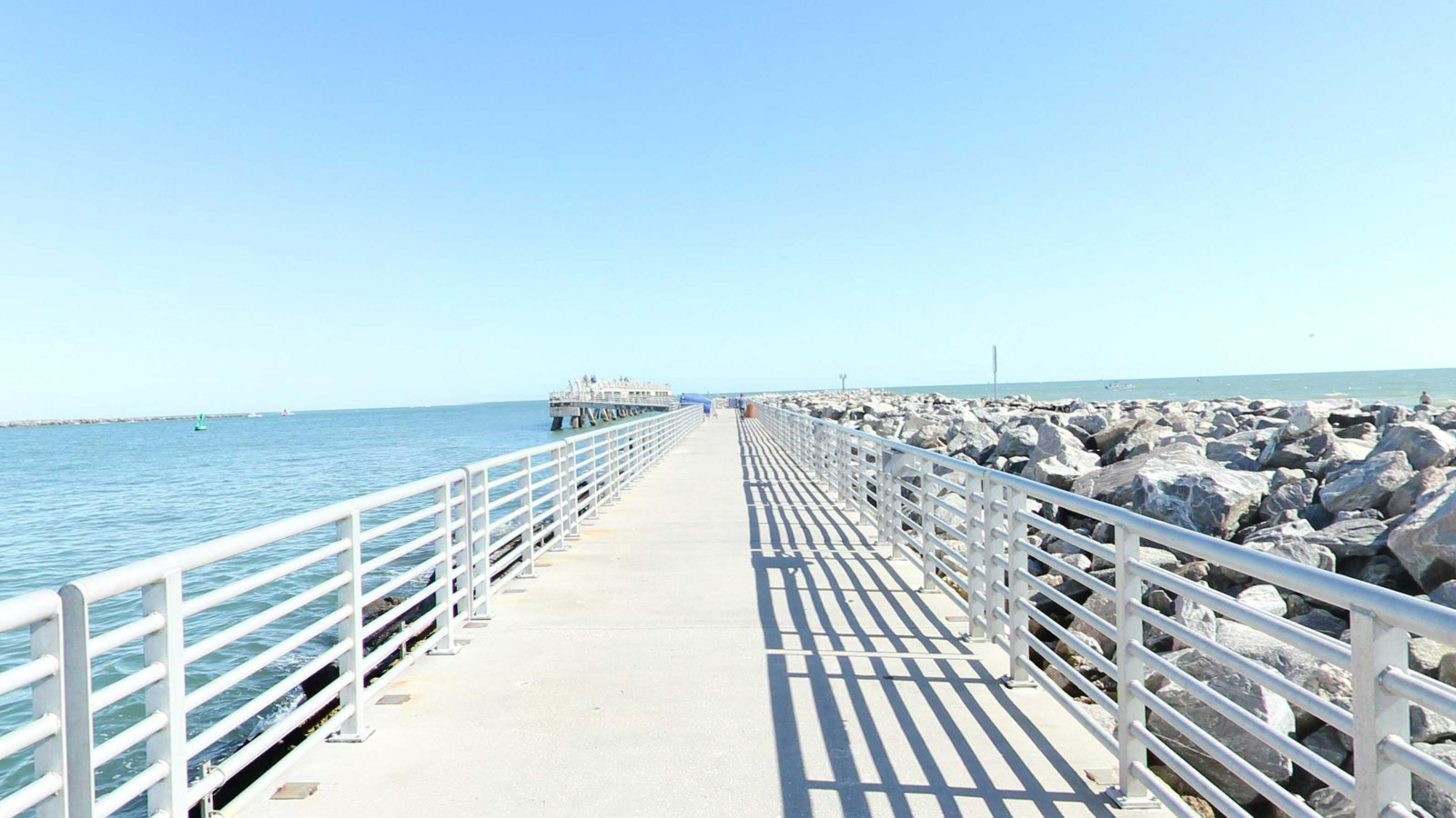 Recorded view from Cape Canaveral — Cocoa Beach Pier