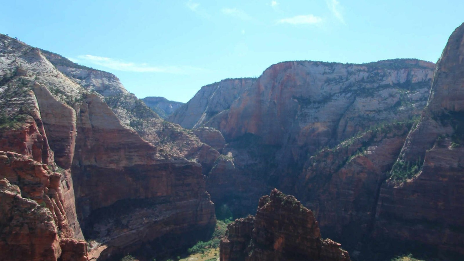 Open canyon overlook